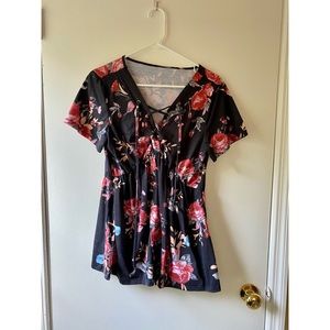 XL Rose Blouse